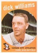 1959 Topps Baseball Cards      292     Dick Williams